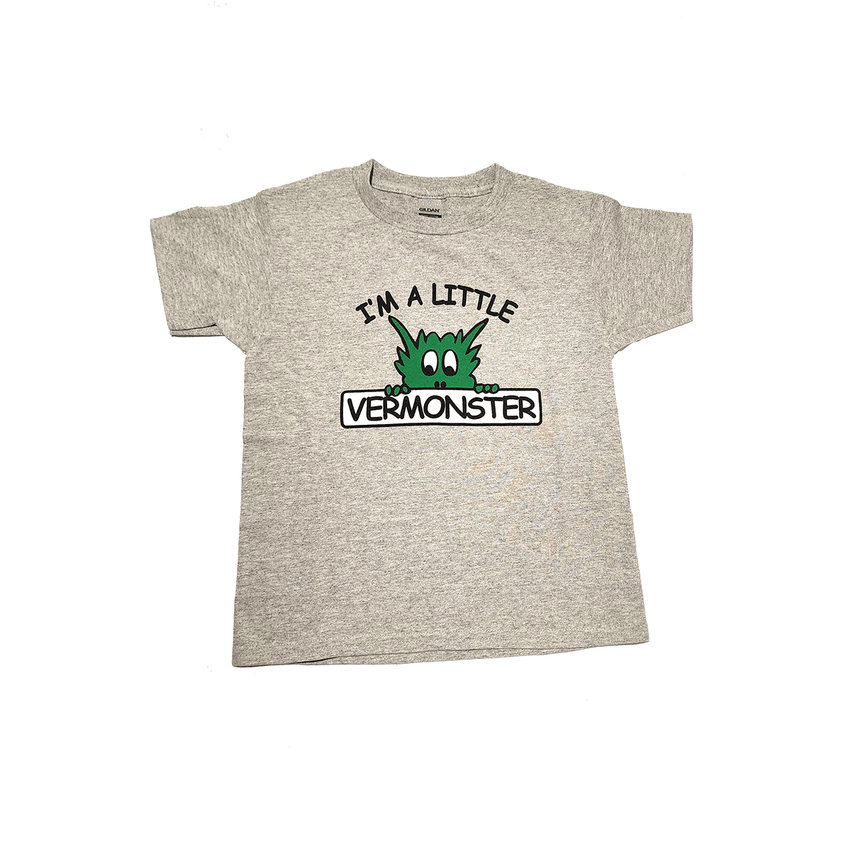 XS Vermonster Gray Tee